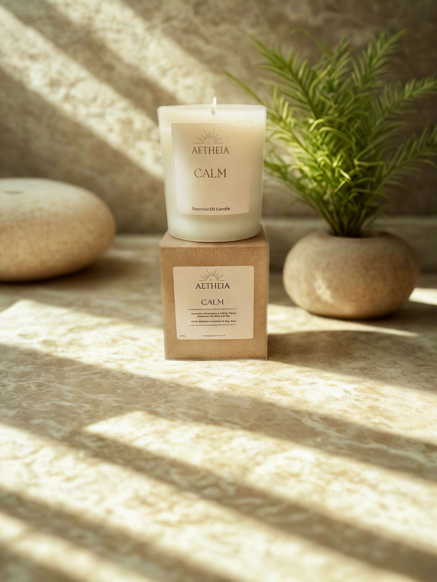 Calm - Luxury Essential Oil Candle