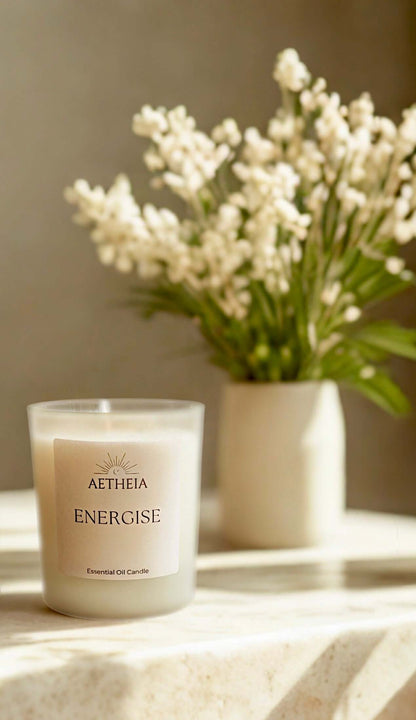 Energise - Luxury Essential Oil Candle