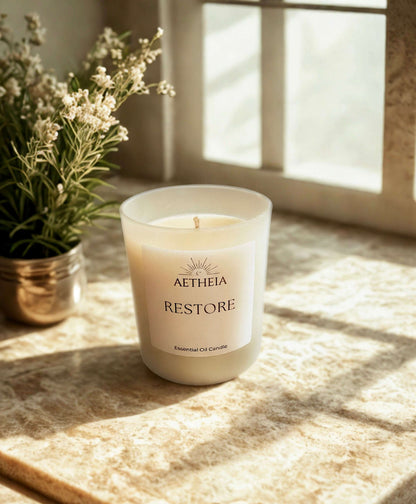 Restore - Luxury Essential Oil Candle