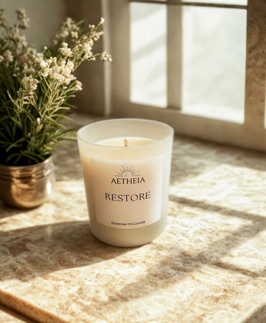 Restore - Luxury Essential Oil Candle