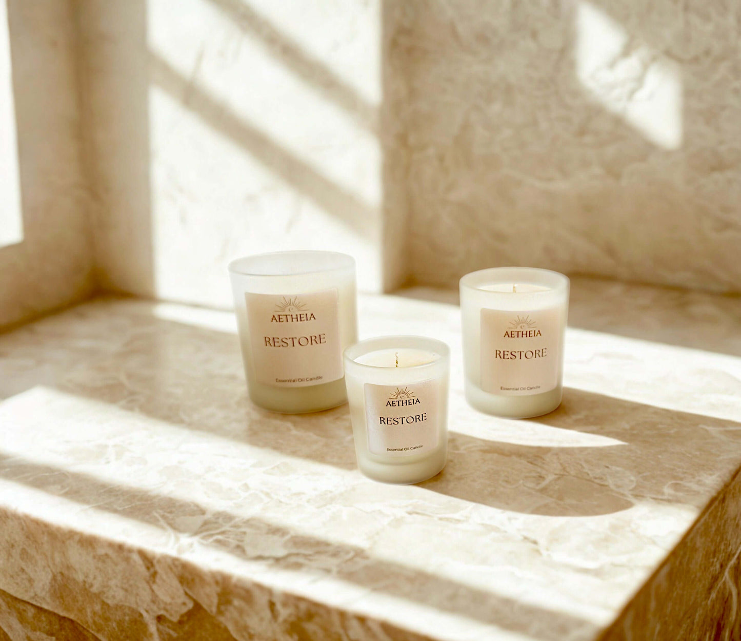 Restore - Luxury Essential Oil Candle