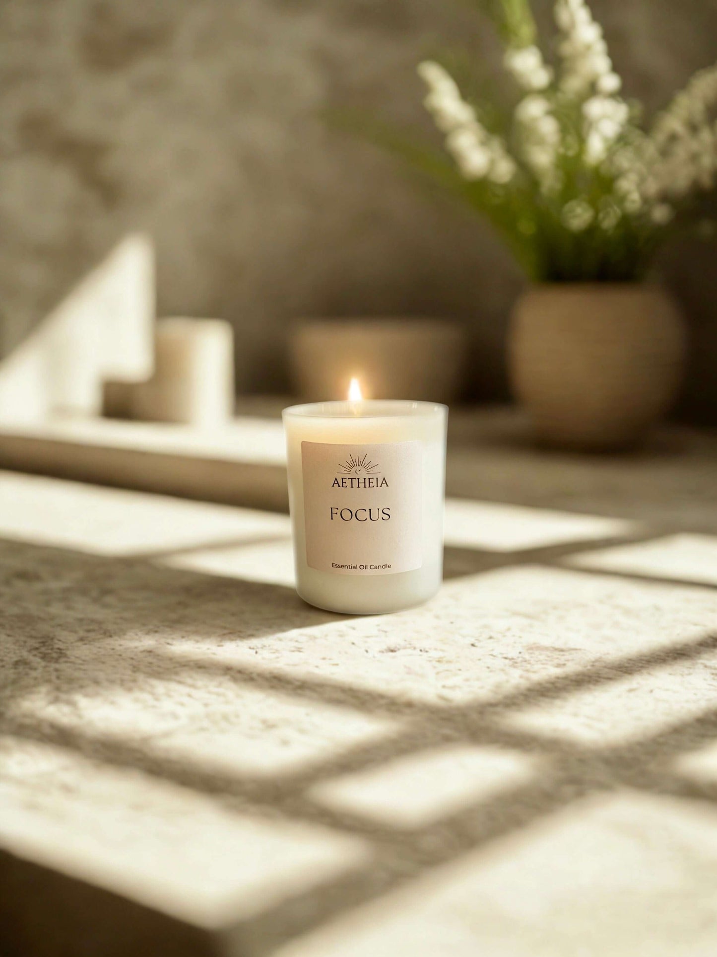 Focus - Luxury Essential Oil Candle
