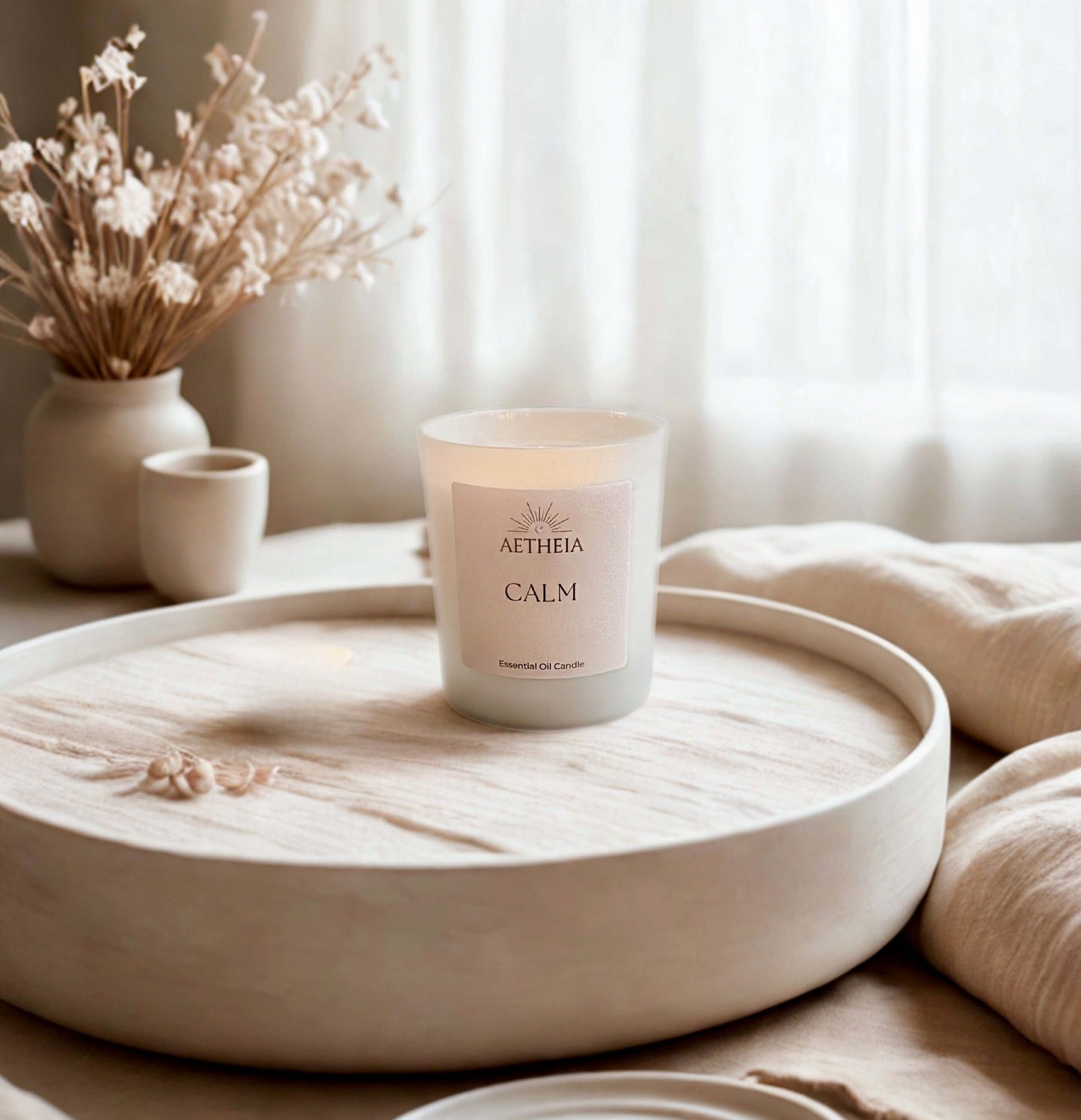 Calm - Luxury Essential Oil Candle