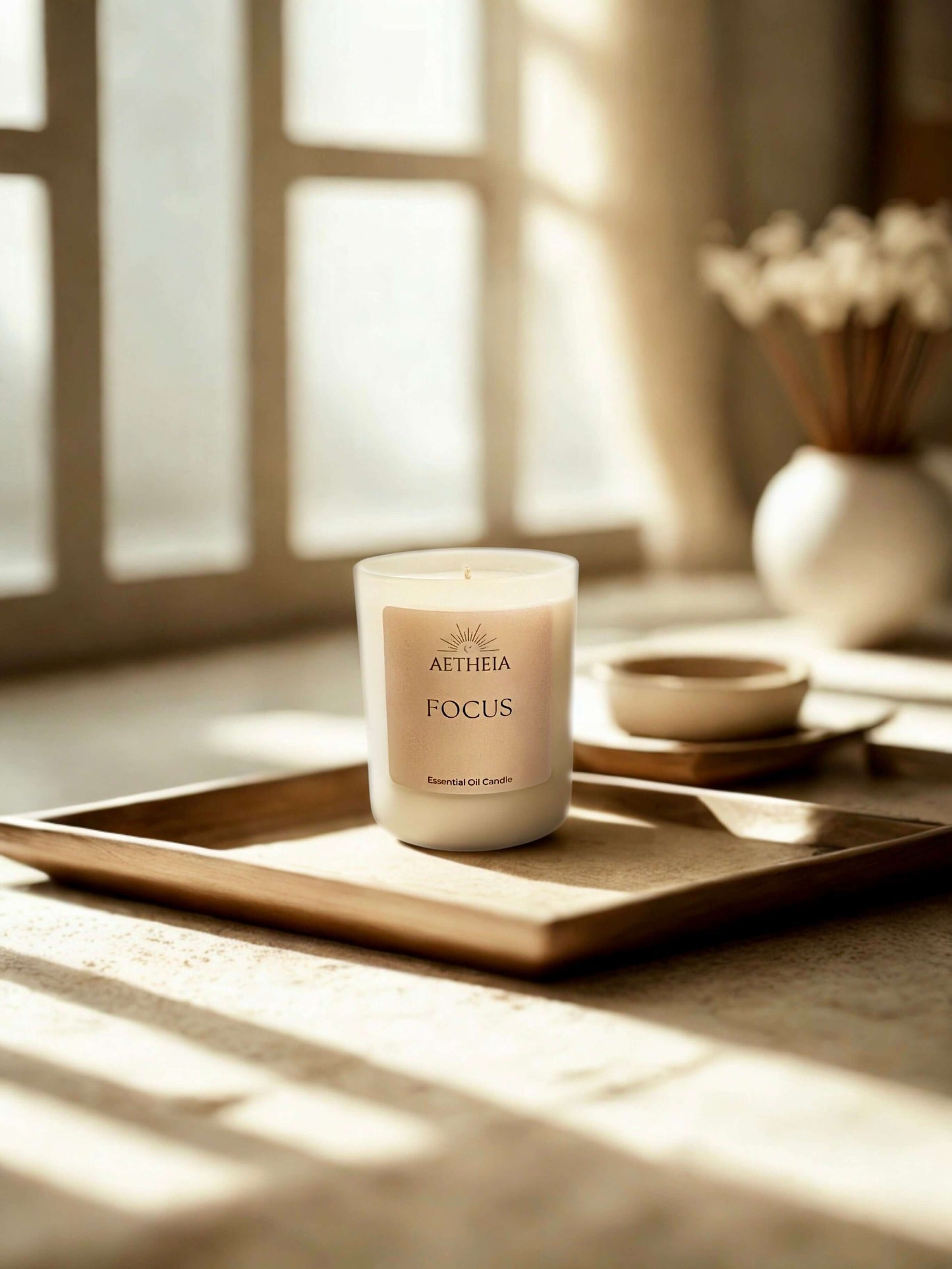 Focus - Luxury Essential Oil Candle
