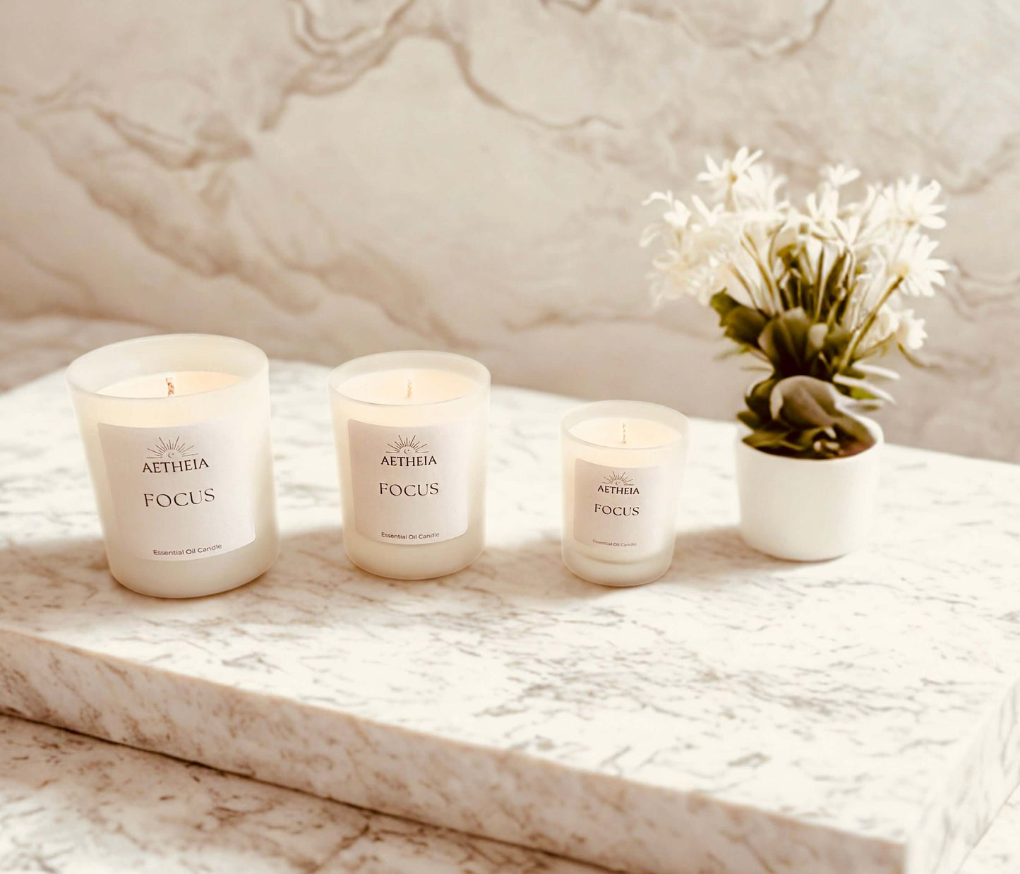 Focus - Luxury Essential Oil Candle